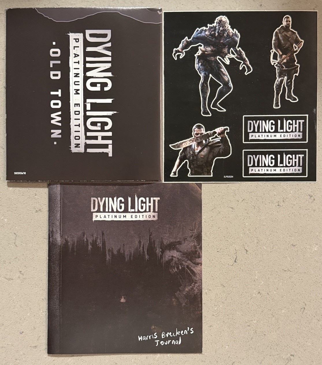 Dying Light Platinum Edition (Nintendo Switch, 2021) – W/ Map, Guide, Stickers