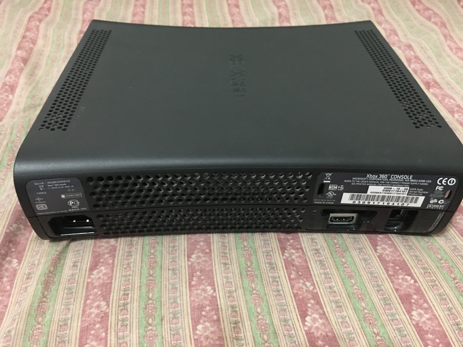 Microsoft Xbox 360 pro Console (read description)