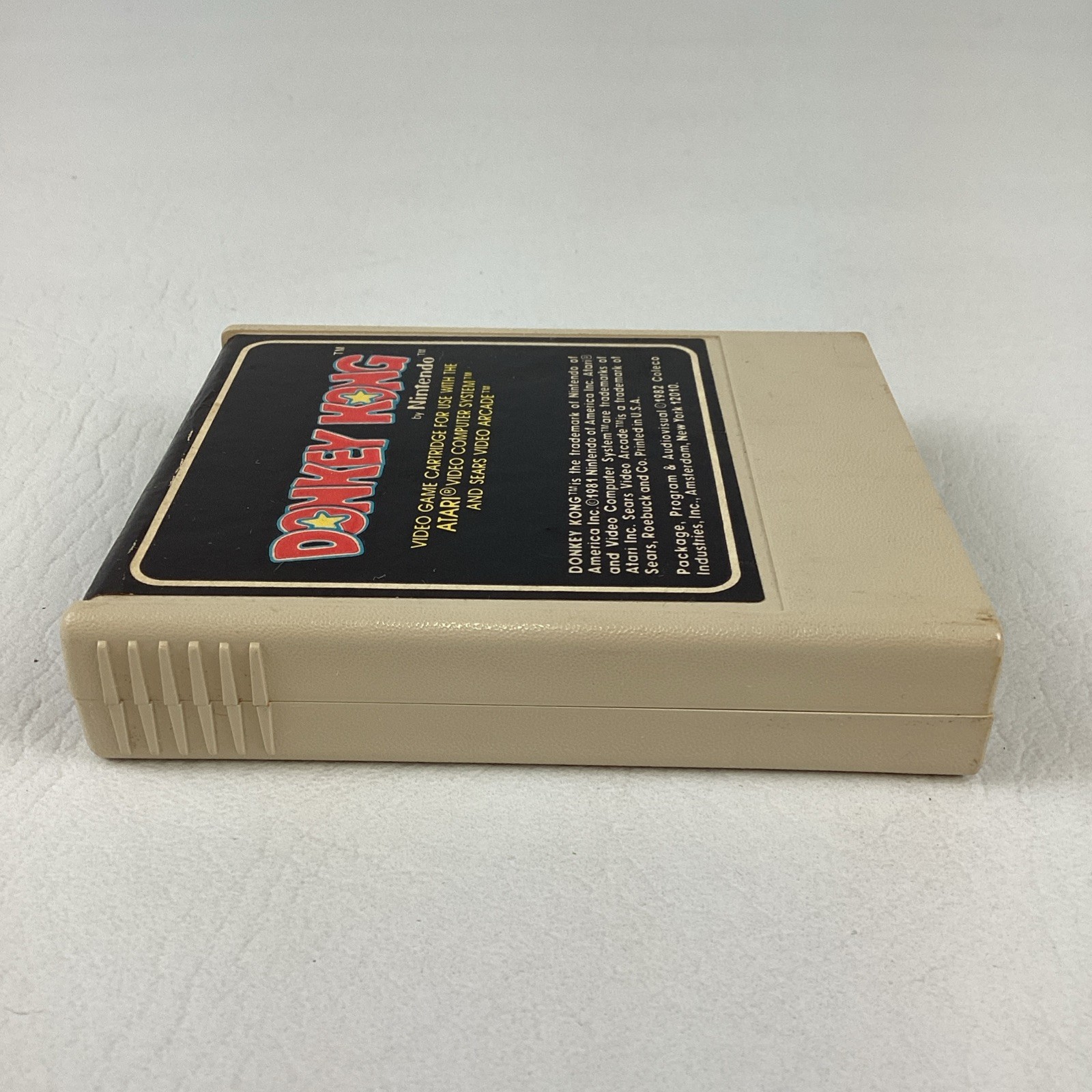 Atari 2600 Nintendo Donkey Kong Video Game Cartridge Vintage 1982 Retro TESTED
