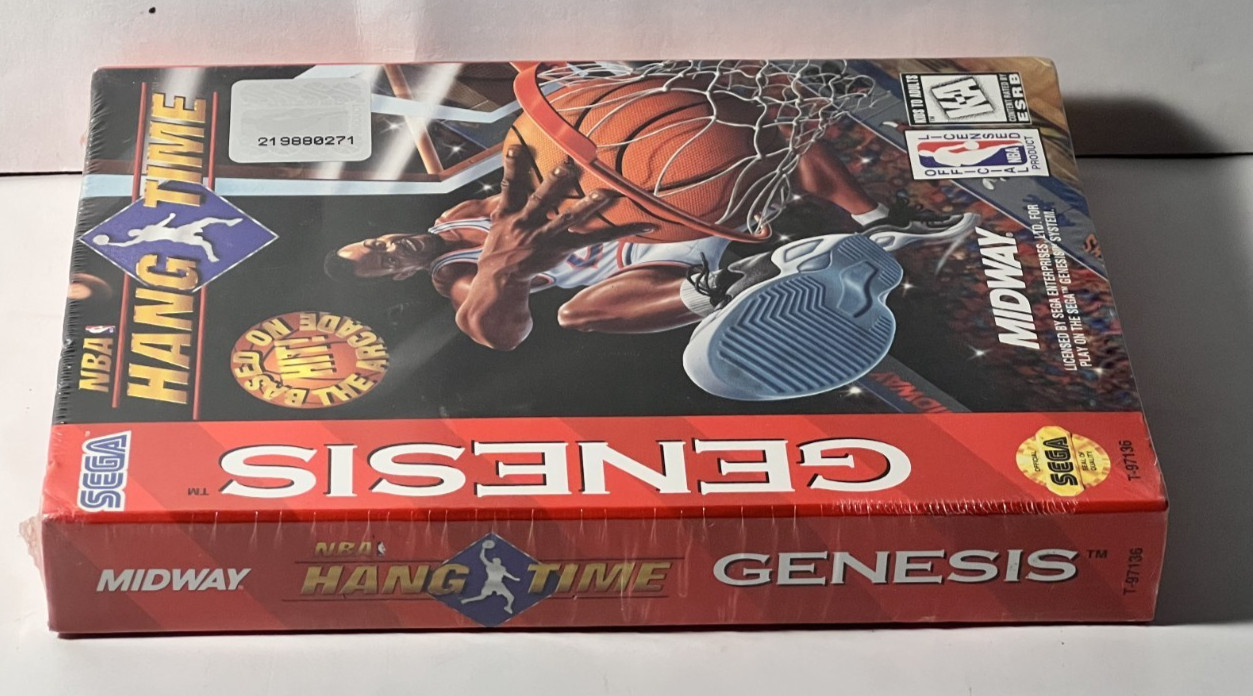 NBA HangTime (Sega Genesis, 1996) New