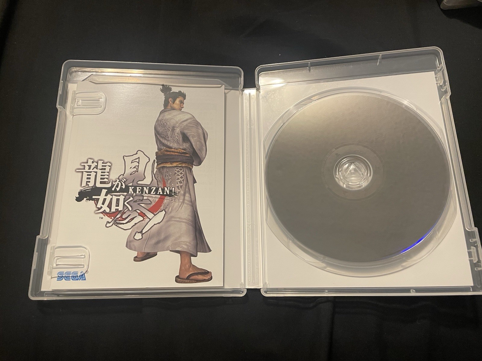 SEGA Ryu ga Gotoku Kenzan! PS3 NTSC-J CERO D 2008 Action-Adventure Manual