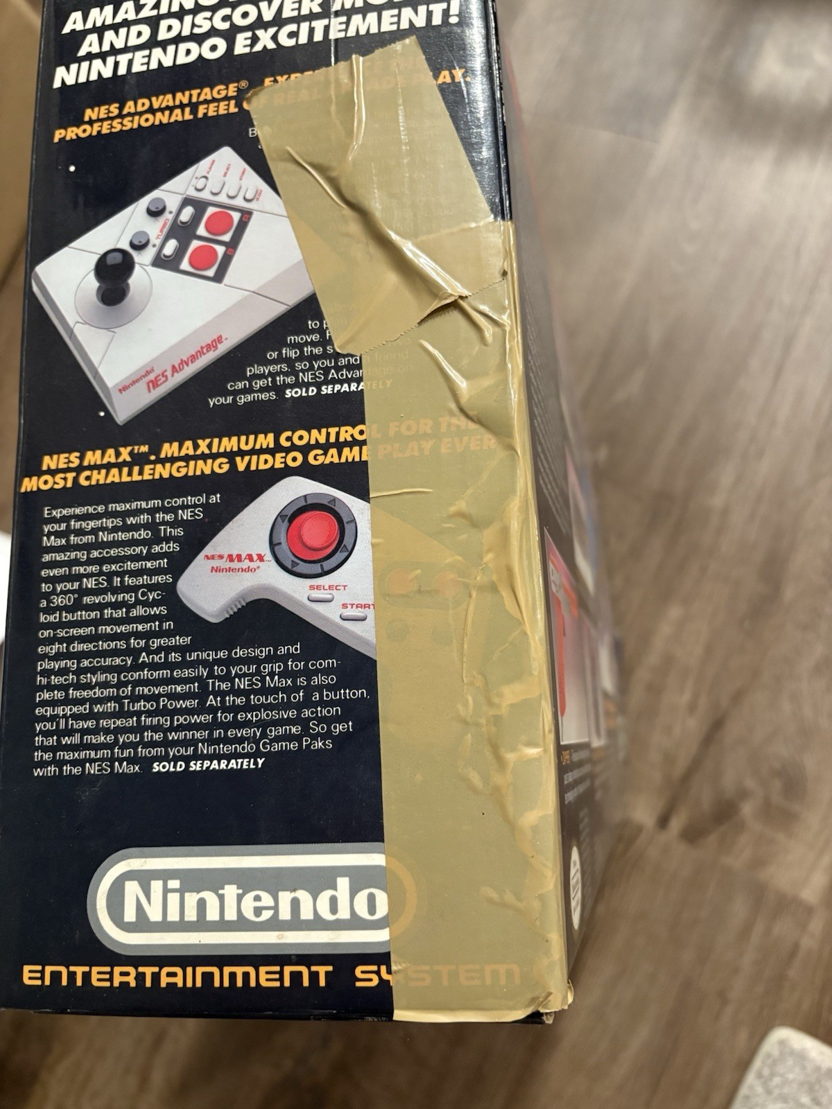 Nintendo Entertainment System Action Set (Tested/Working/Original Box/See Notes)