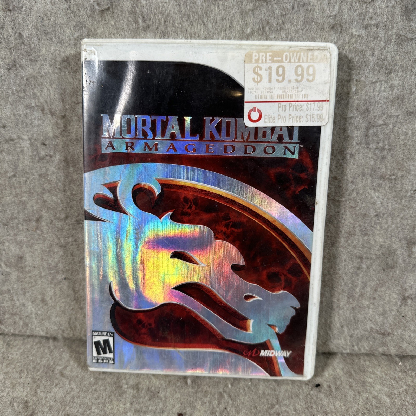 Mortal Kombat: Armageddon (Nintendo Wii, 2007) Tested and Working!