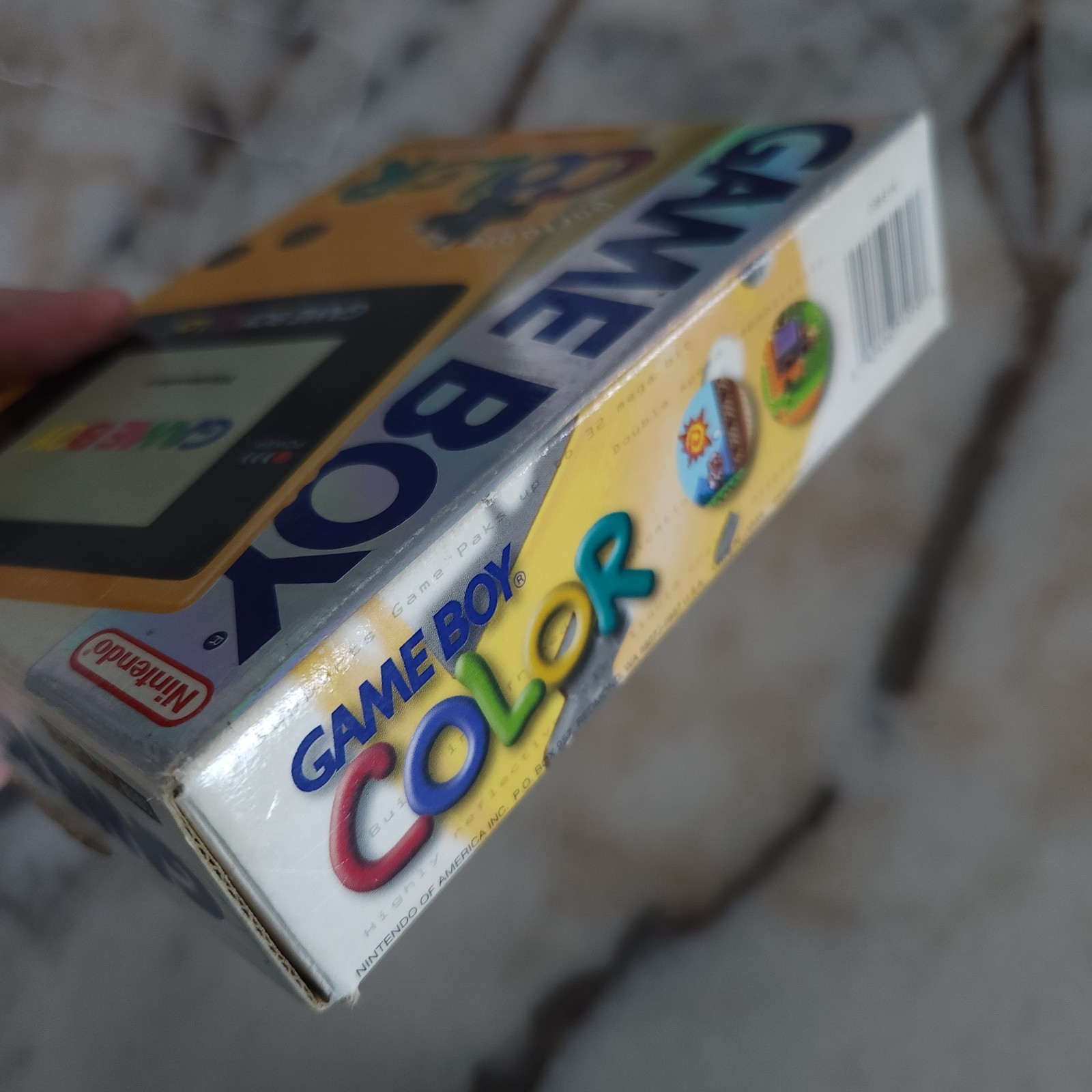 FIRST PRINT Game Boy Color GBC Dandelion Yellow CIB VERY GOOD CONDITION