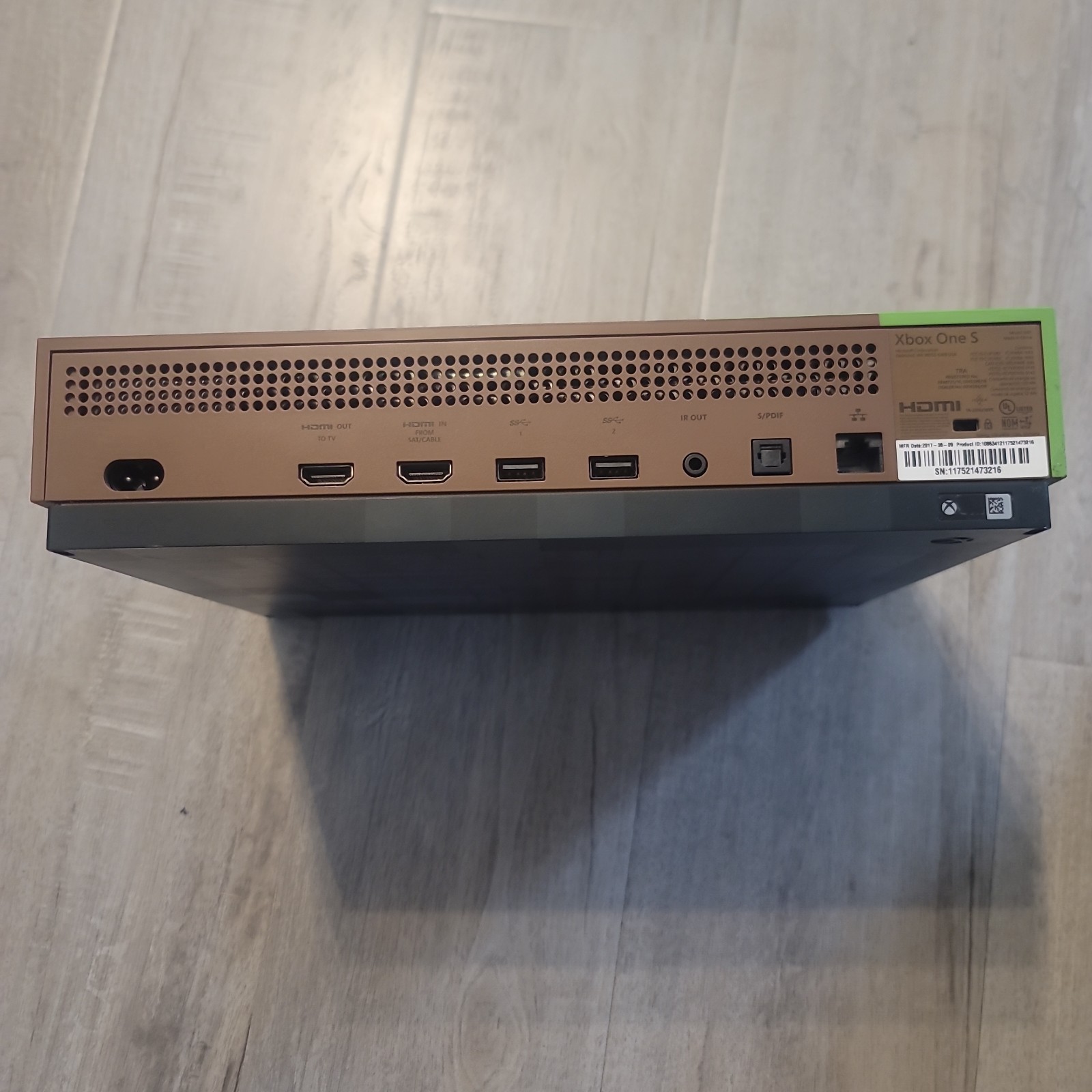 Microsoft Xbox One S Minecraft Limited Edition 1TB Green & Brown Console