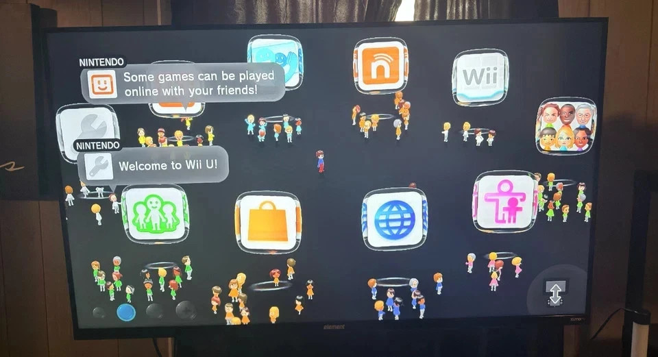 Nintendo Wii U Black Console Bundle (32GB + 1TB)
