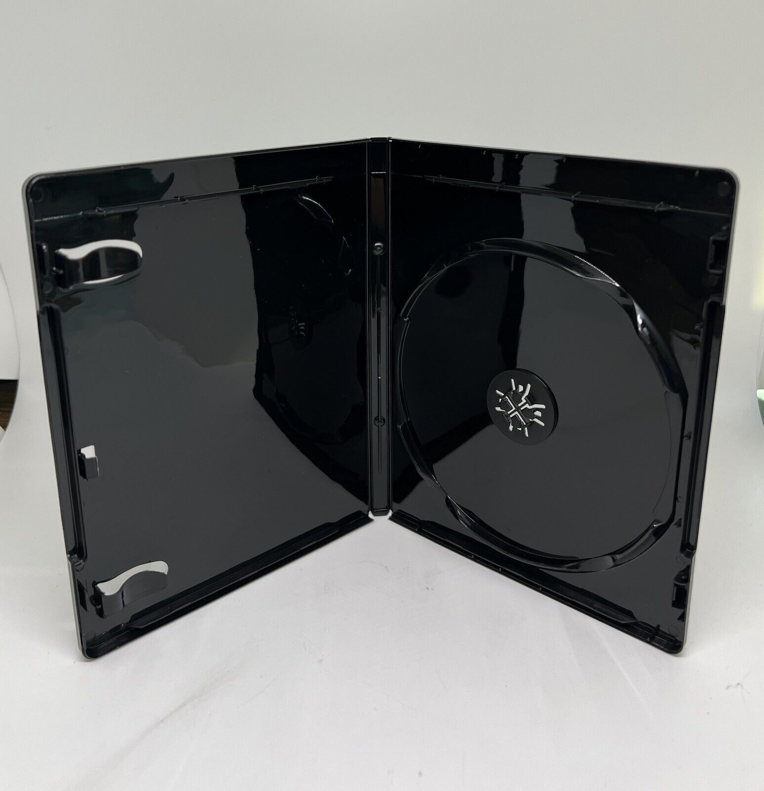 NEW 12MM 4K ULTRA HD SINGLE DVD CASE, BLACK, SLEEVE, PS1-12MM UHD (M30)