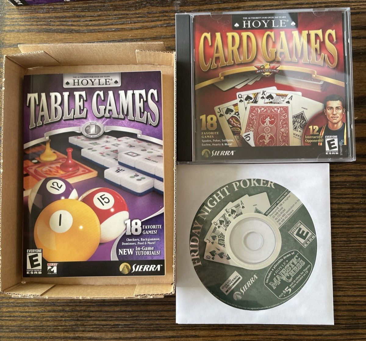 Hoyle Board Games 2000 (Microsoft Windows 98, Me, 95 ) Complete : VG
