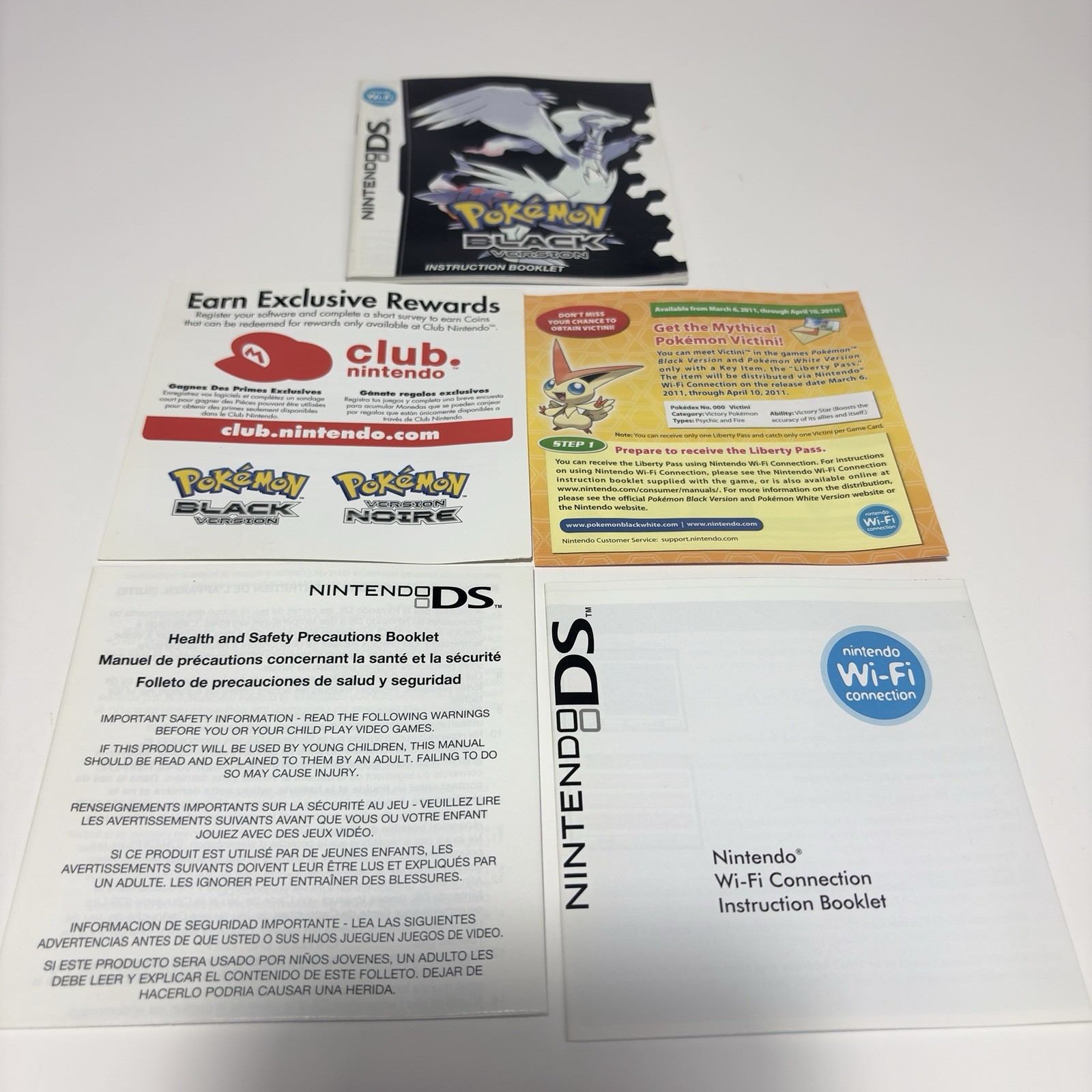Pokemon Black Version Nintendo DS 100% Complete CIB Tested Authentic Clean