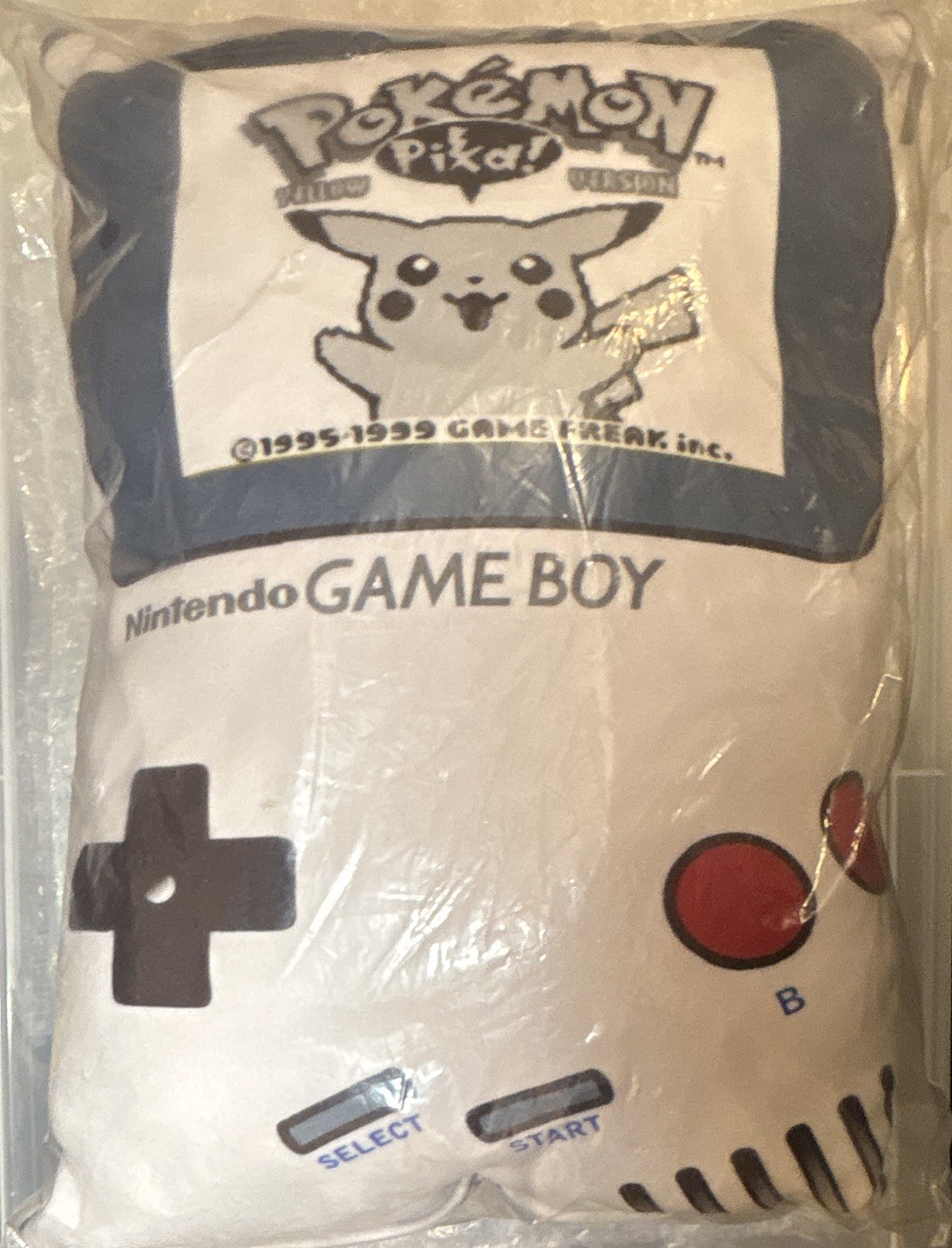 Nintendo Game Boy Pikachu Plush – Pokémon Yellow Version, Sealed, 1999
