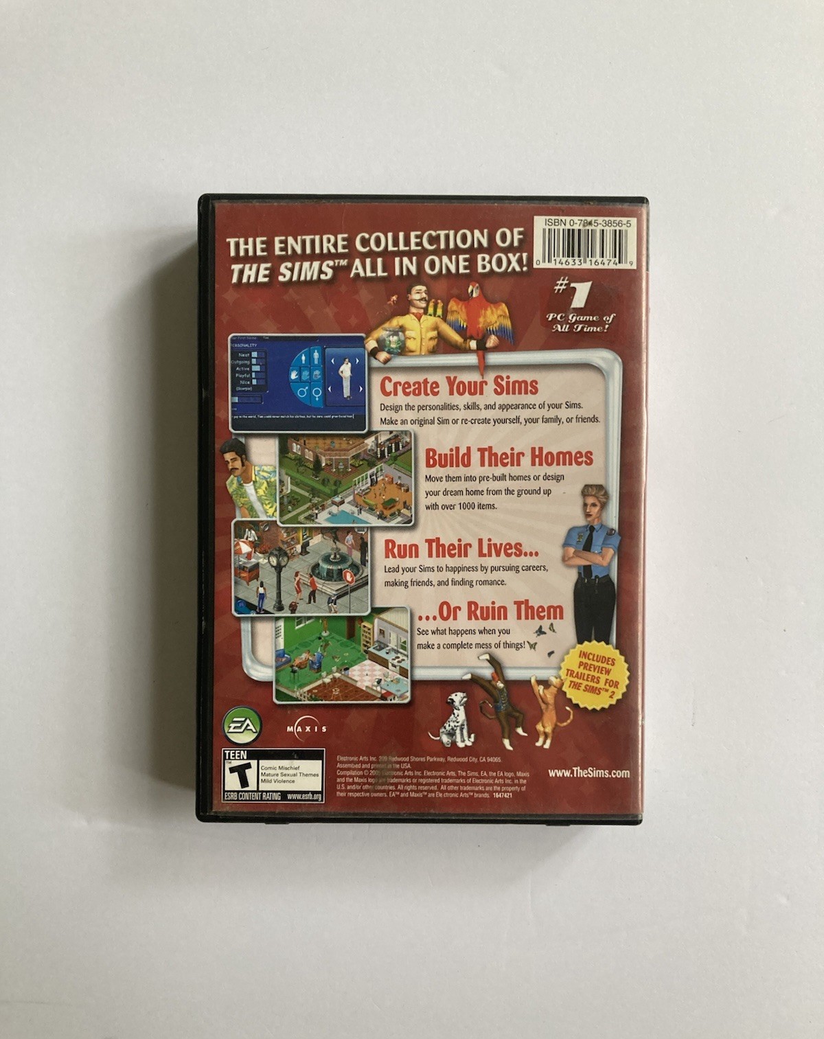 Sims Complete Collection (PC Windows, 2005) CD ROM Authentic Complete CIB