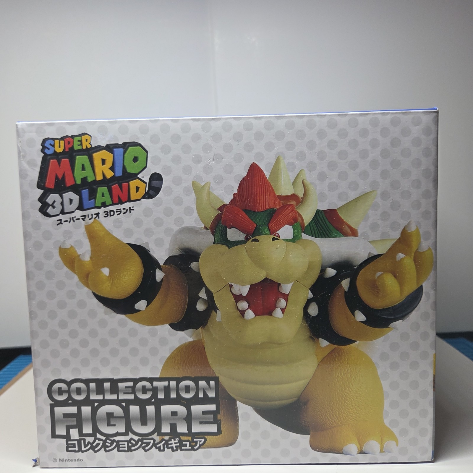 NEW Official Super Mario 3D Land Bowser Statue Collection LARGE Figure