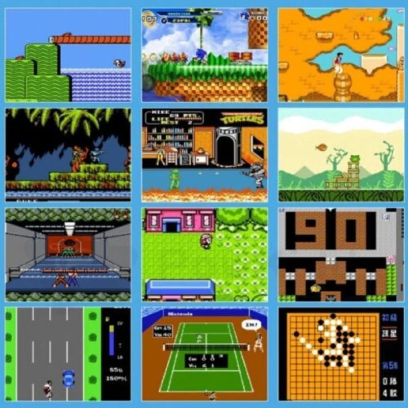 Built-in 500+ Classic Games Children’s Handheld Game Players for Gameboy Output