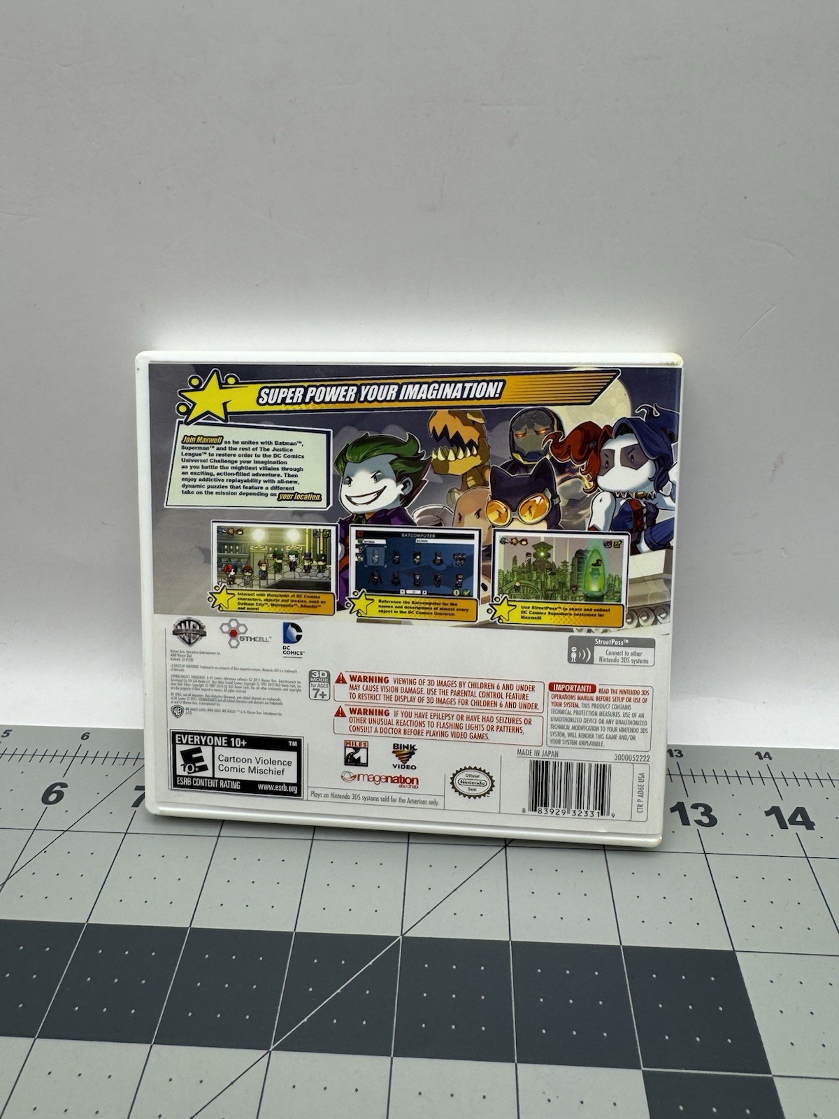Scribblenauts Unmasked DC Comics Adventure Nintendo 3DS