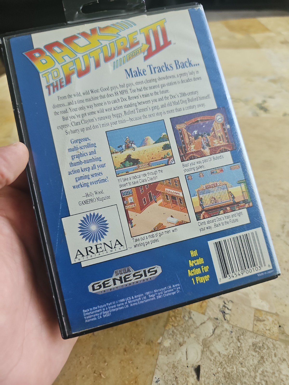 Back to the Future Part III (Sega Genesis, 1991)