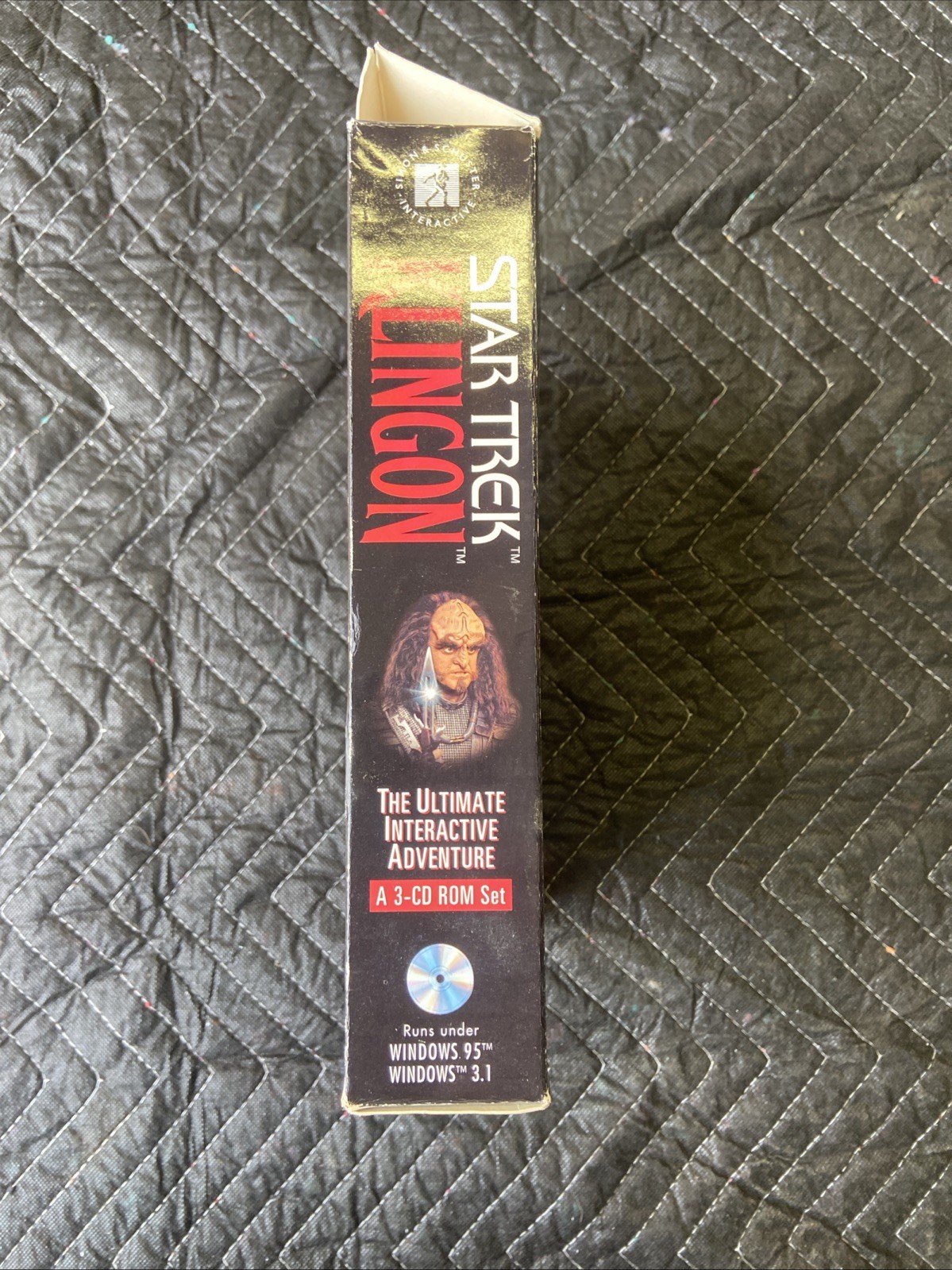 1996 Star Trek Klingon The Ultimate Interactive Adventure CD-ROM PC Game