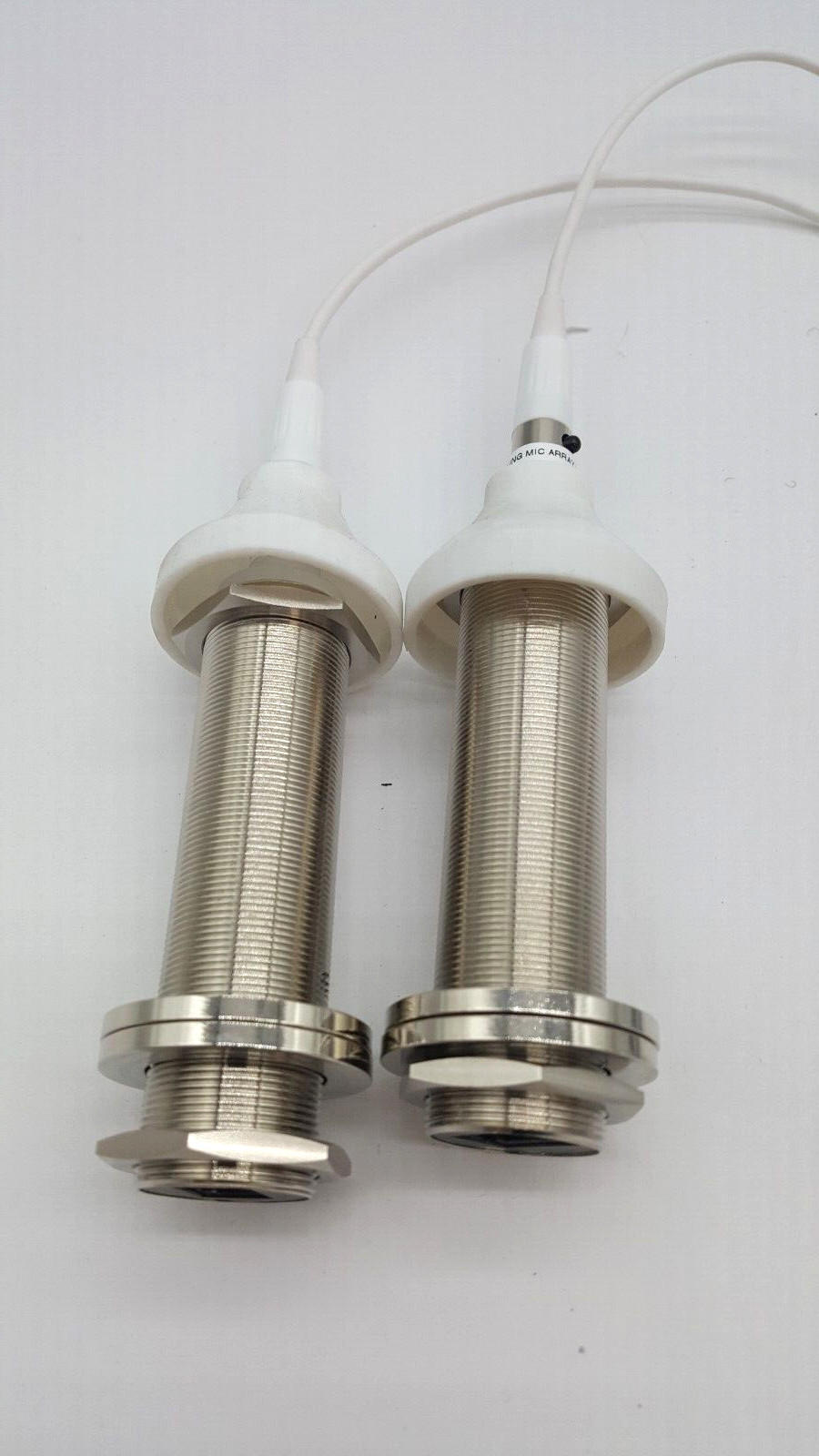 Lot of (2) Clear One 860-001-013-W Conferencing Ceiling Microphones