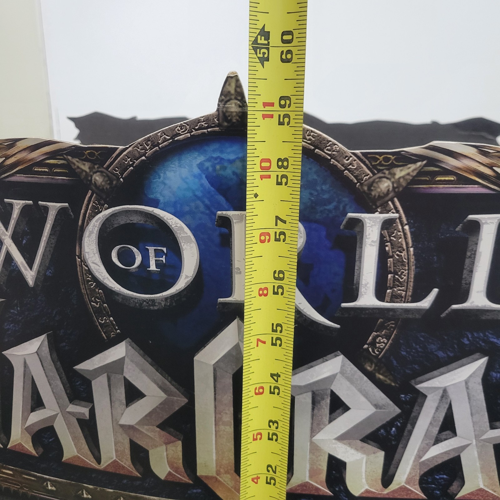5ft WoW Battle Of Azeroth Game Stop Gaming Store 3D Display Promo World Warcraft
