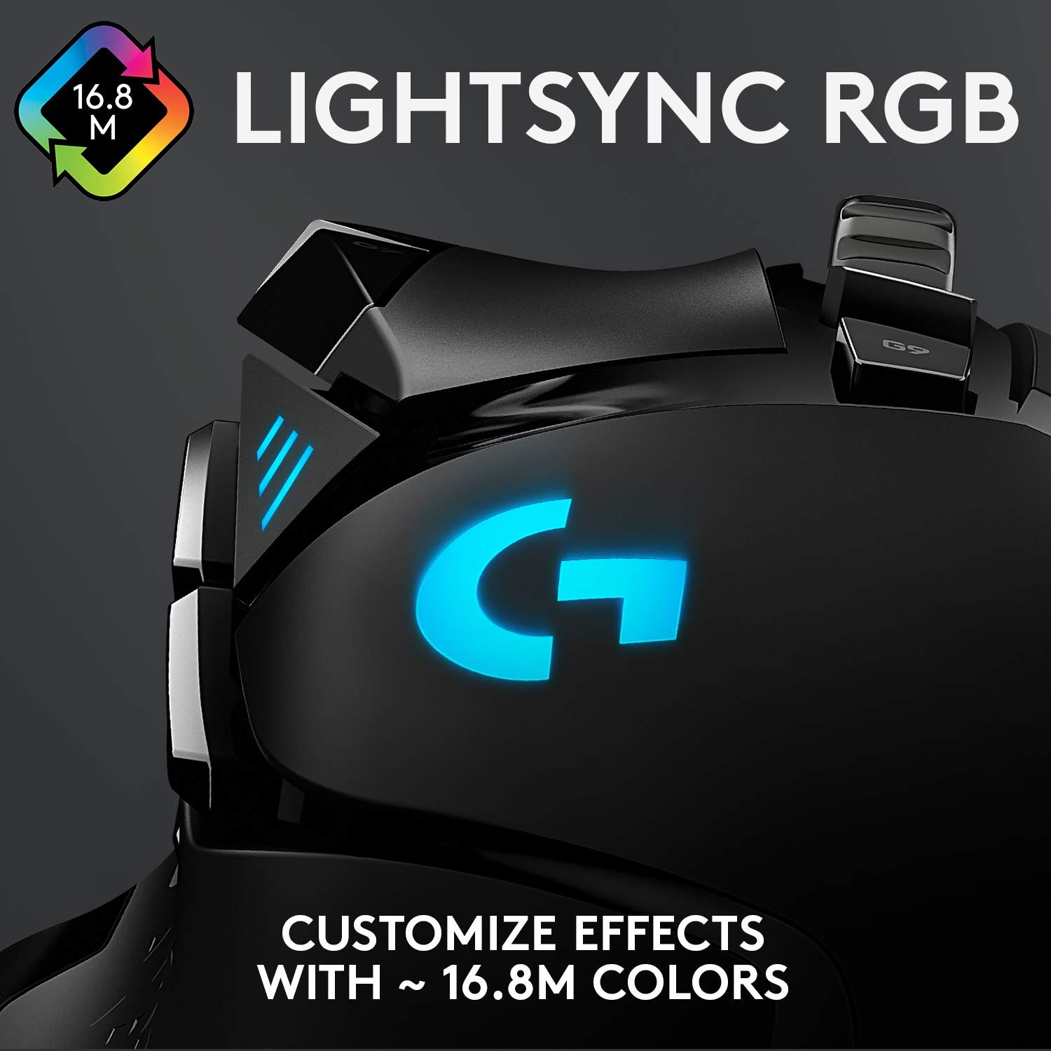 Logitech G502 Hero High Performance Wired Gaming Mouse Hero 25K Sensor 25600