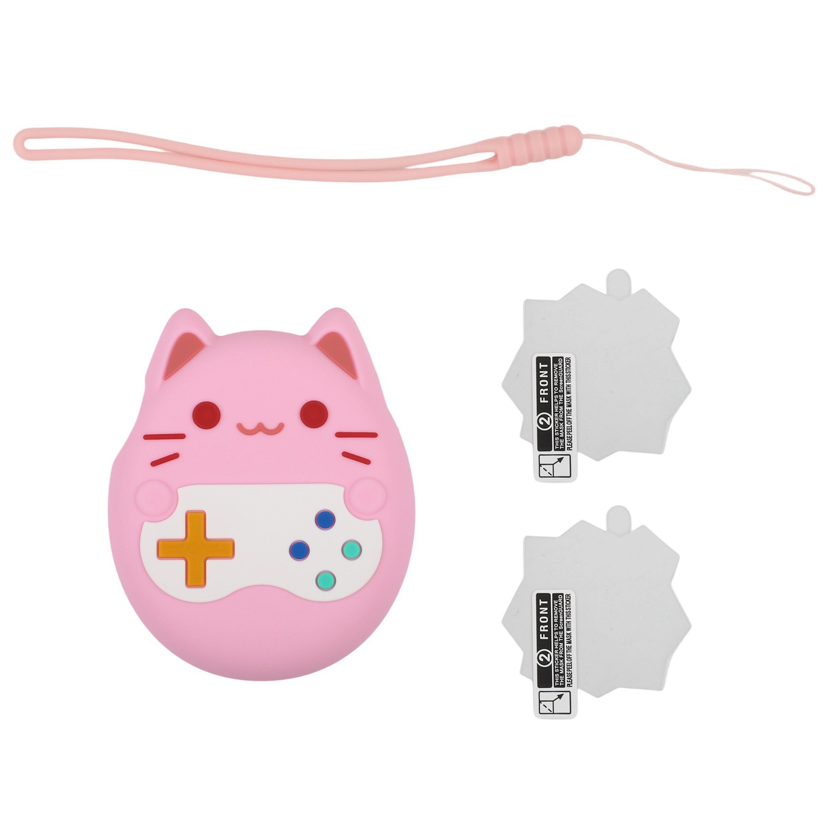Silicone Protective Case Compatible with For Tamagotchi Paradise with Lanyard