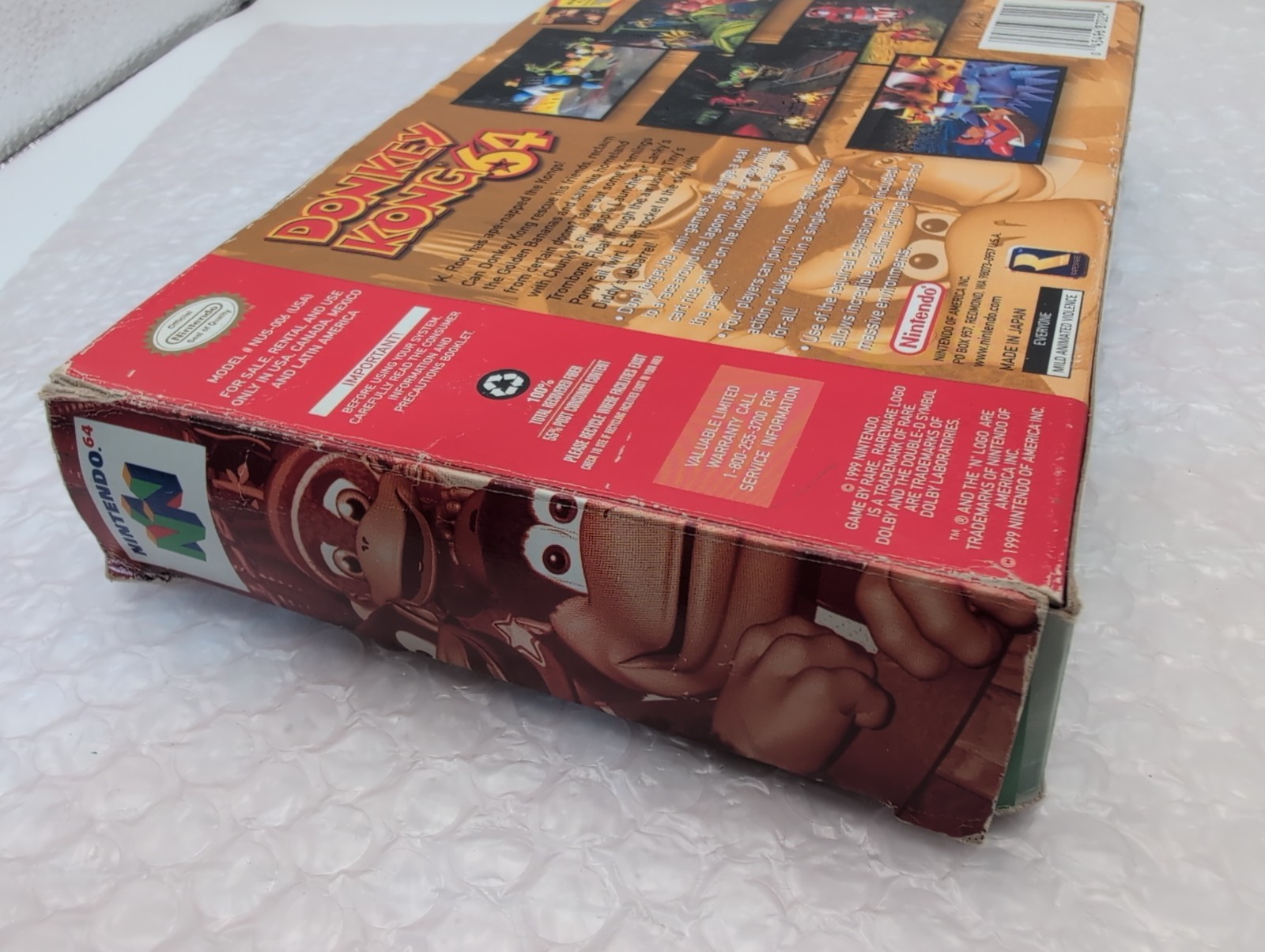 Donkey Kong 64 (Nintendo 64) Complete CIB Collector’s Edition + Expansion Pak