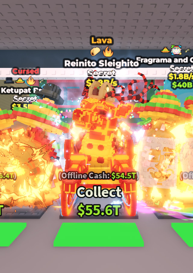 Lava Reinito Sleighito $1.8B/s｜Steal A Brainrot｜FAST DELIVERY