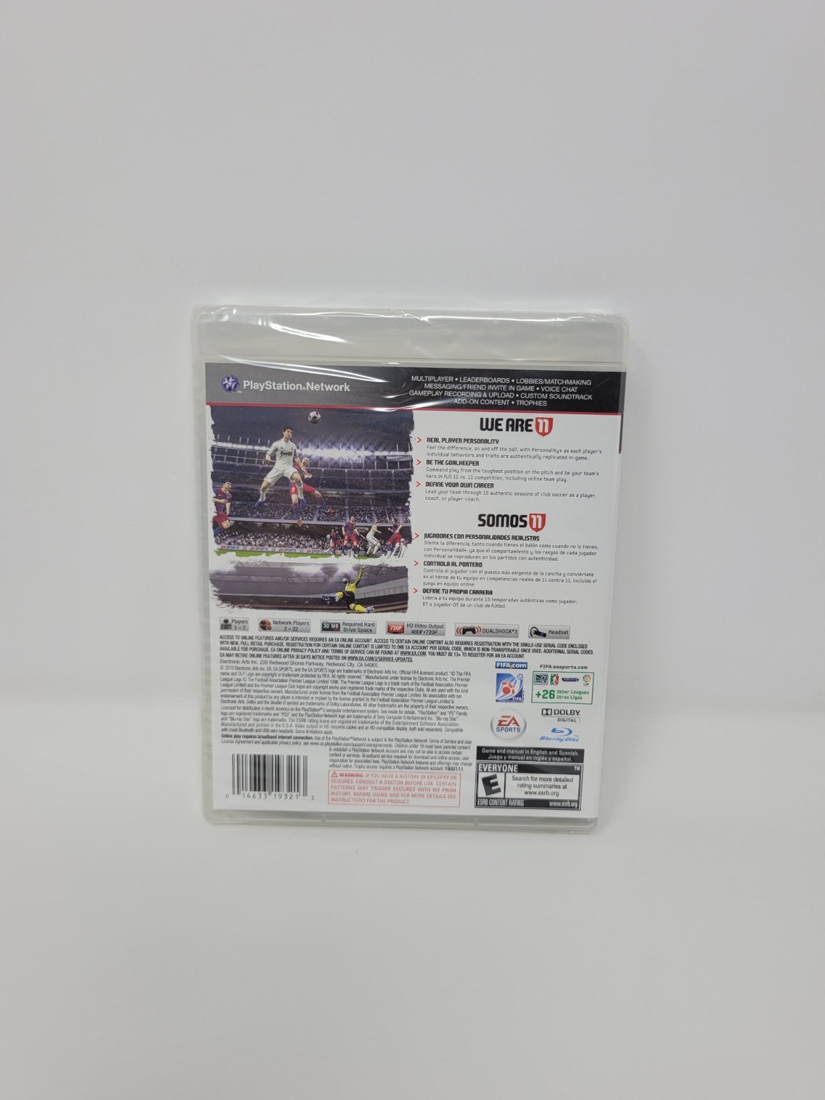 Brand New FIFA Soccer 11 Sony PS3 Factory Sealed & Fifa 2012 CIB Playstation 3