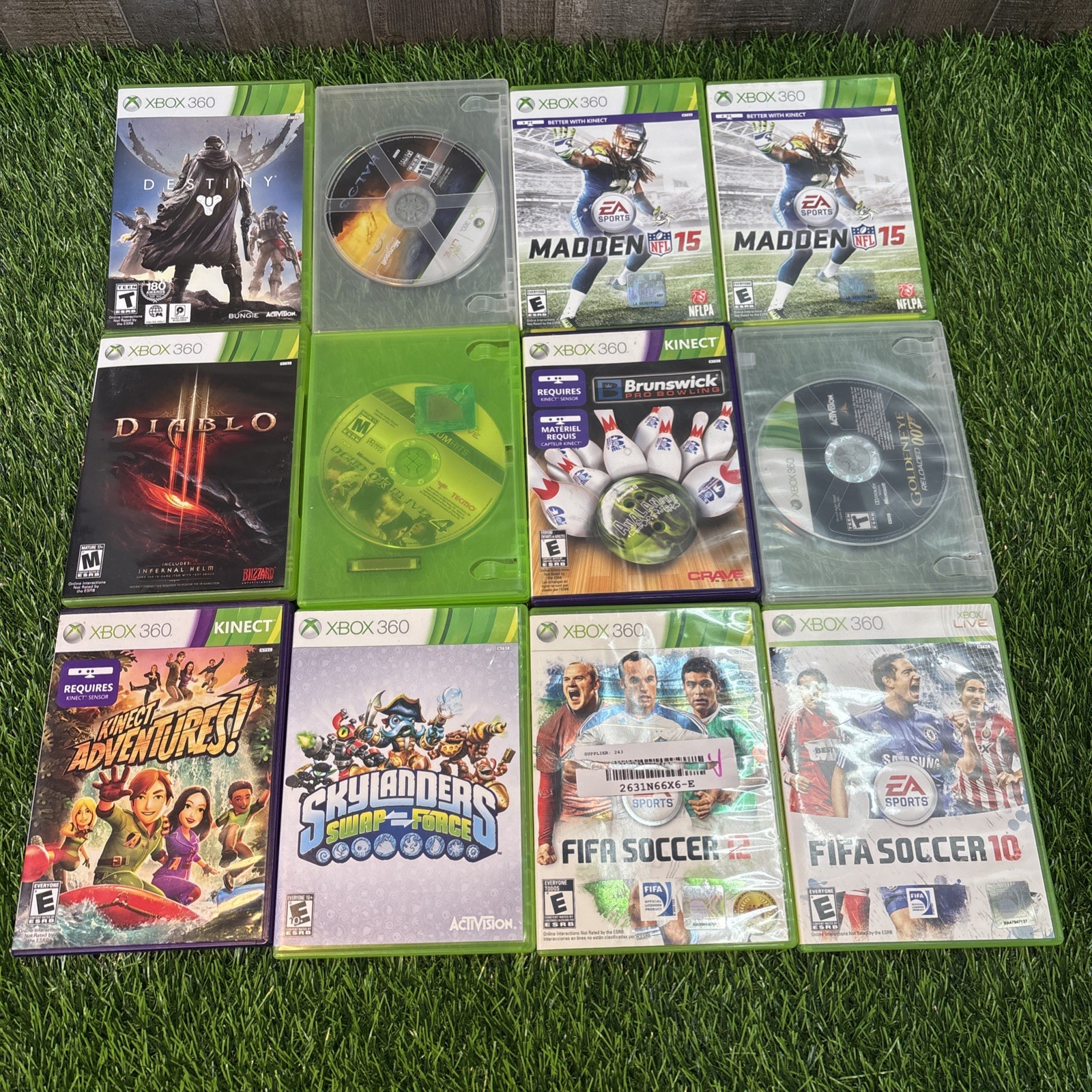 Lot of 12 Xbox 360 Games – Tested & Working – Mixed Titles, Sports, Action