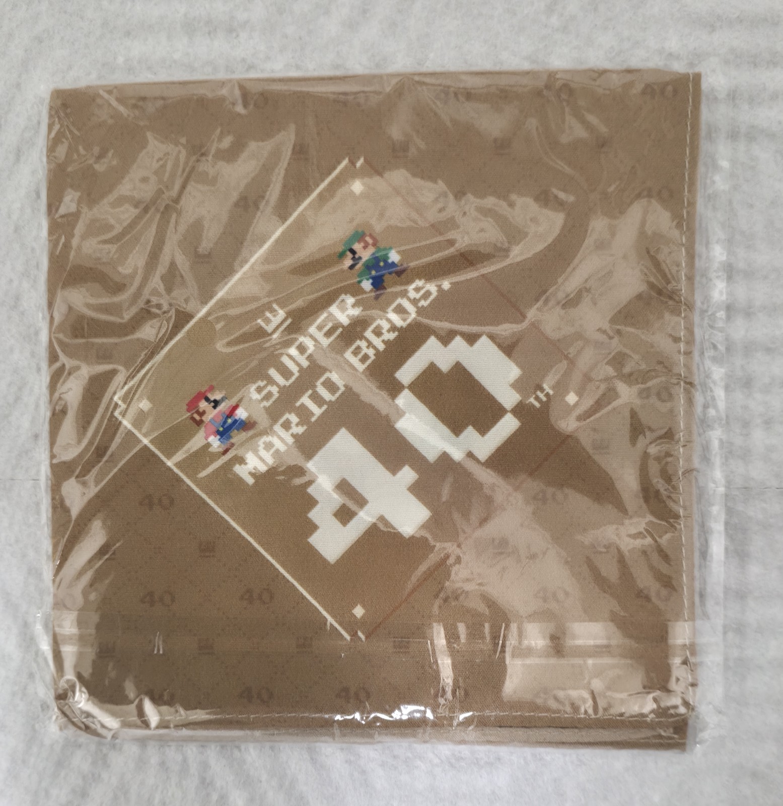 Super Mario Bros. 40th Anniversary Bandana Promo