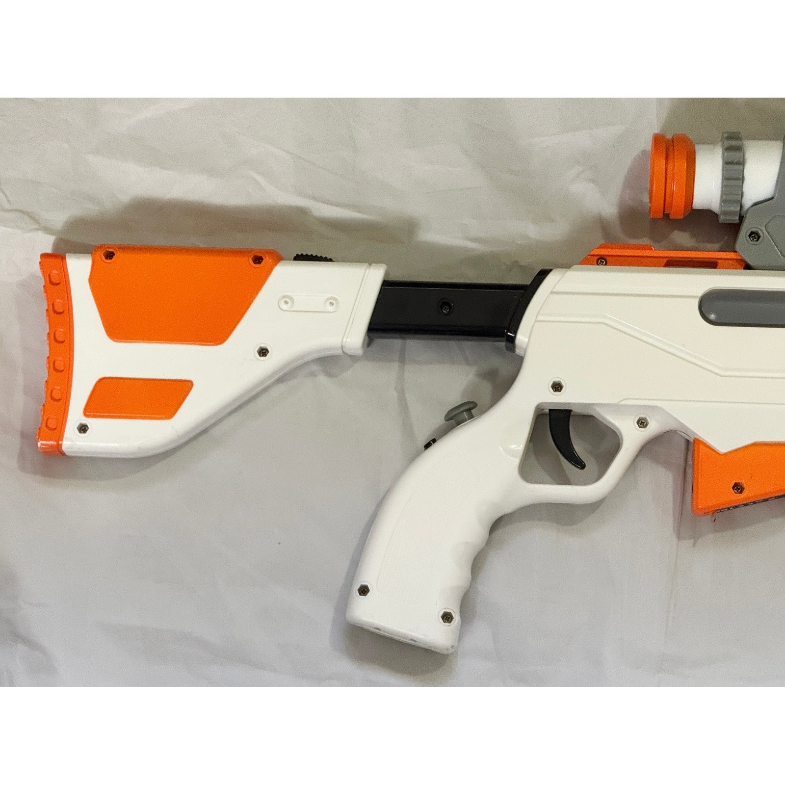 Cabela’s Top Shot Elite Wireless Controller Xbox 360 White Orange Rifle Scope