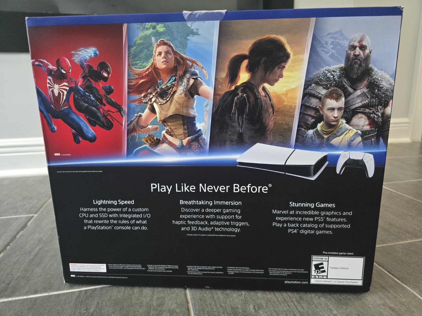 Sony PlayStation 5 Digital Console 1TB 4K HDR Disc-Free CFI-2015. SEALED IN BOX
