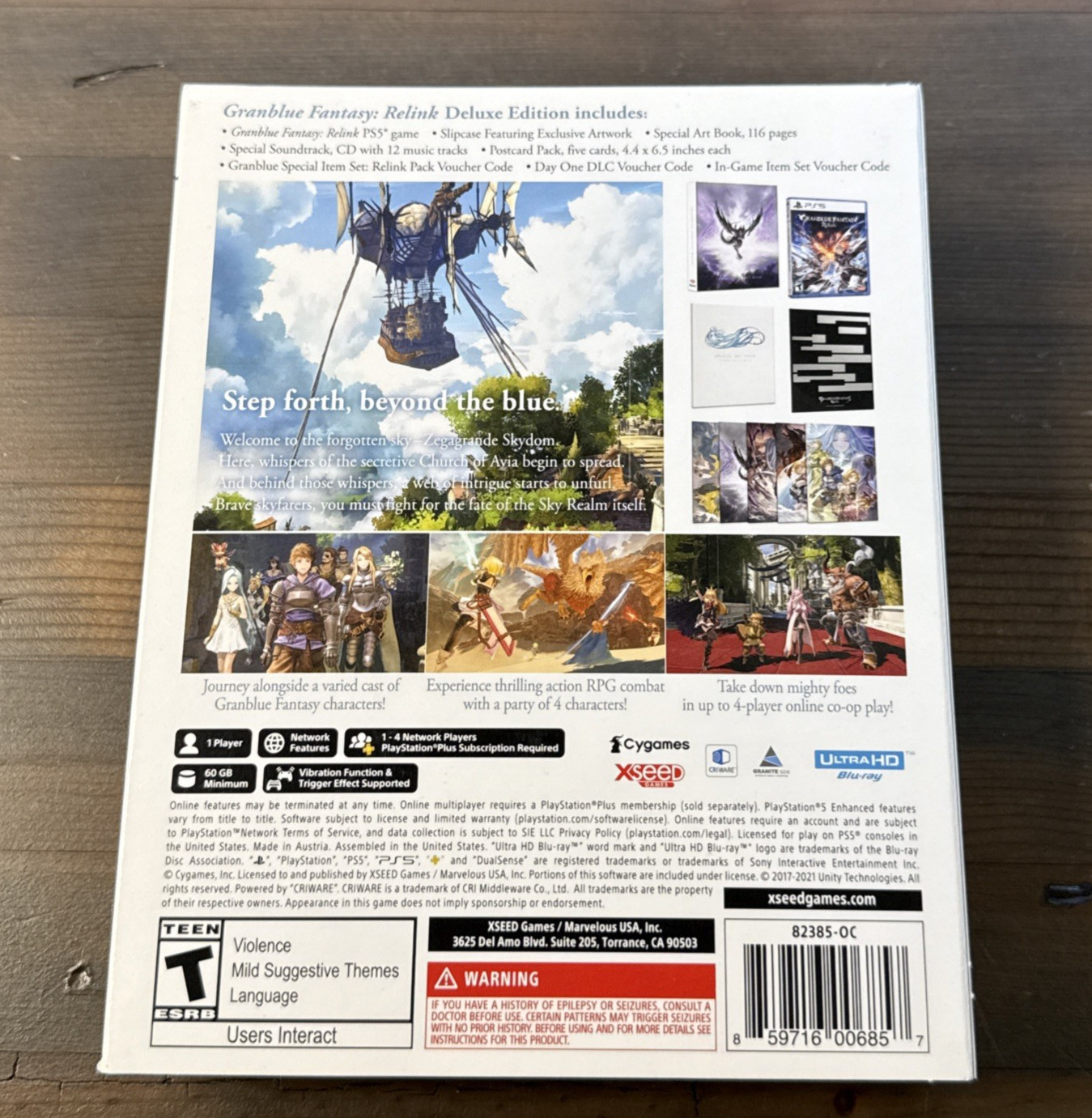 Granblue Fantasy: Relink Deluxe Edition for PS5 (Sony PlayStation 5) CIB
