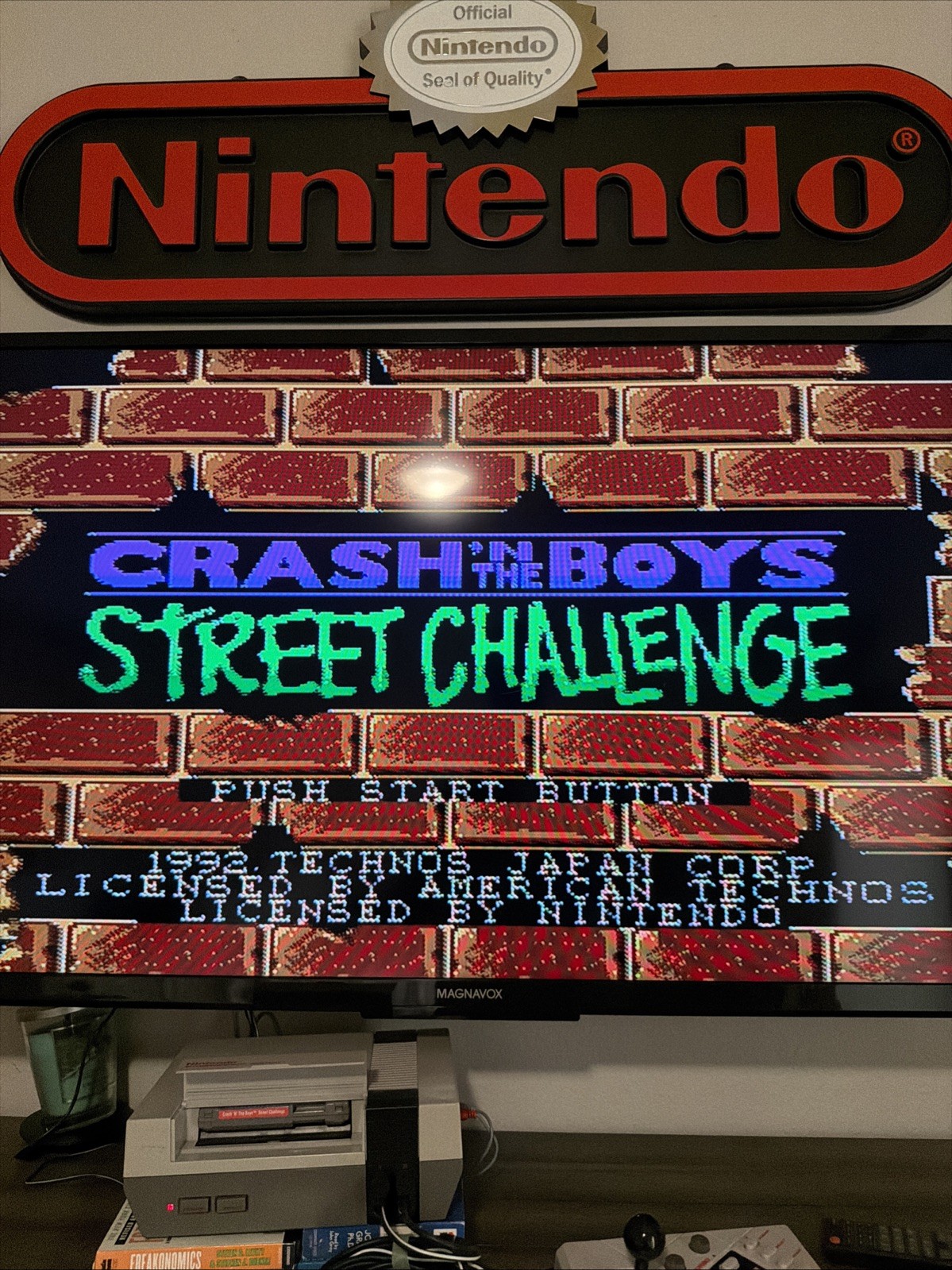 Crash n the Boys Street Challenge Nintendo Entertainment System NES Complete CIB