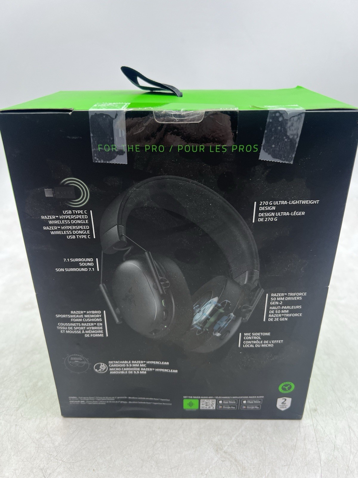 Razer BlackShark V3 X HyperSpeed Wireless ESports Headset New In Box