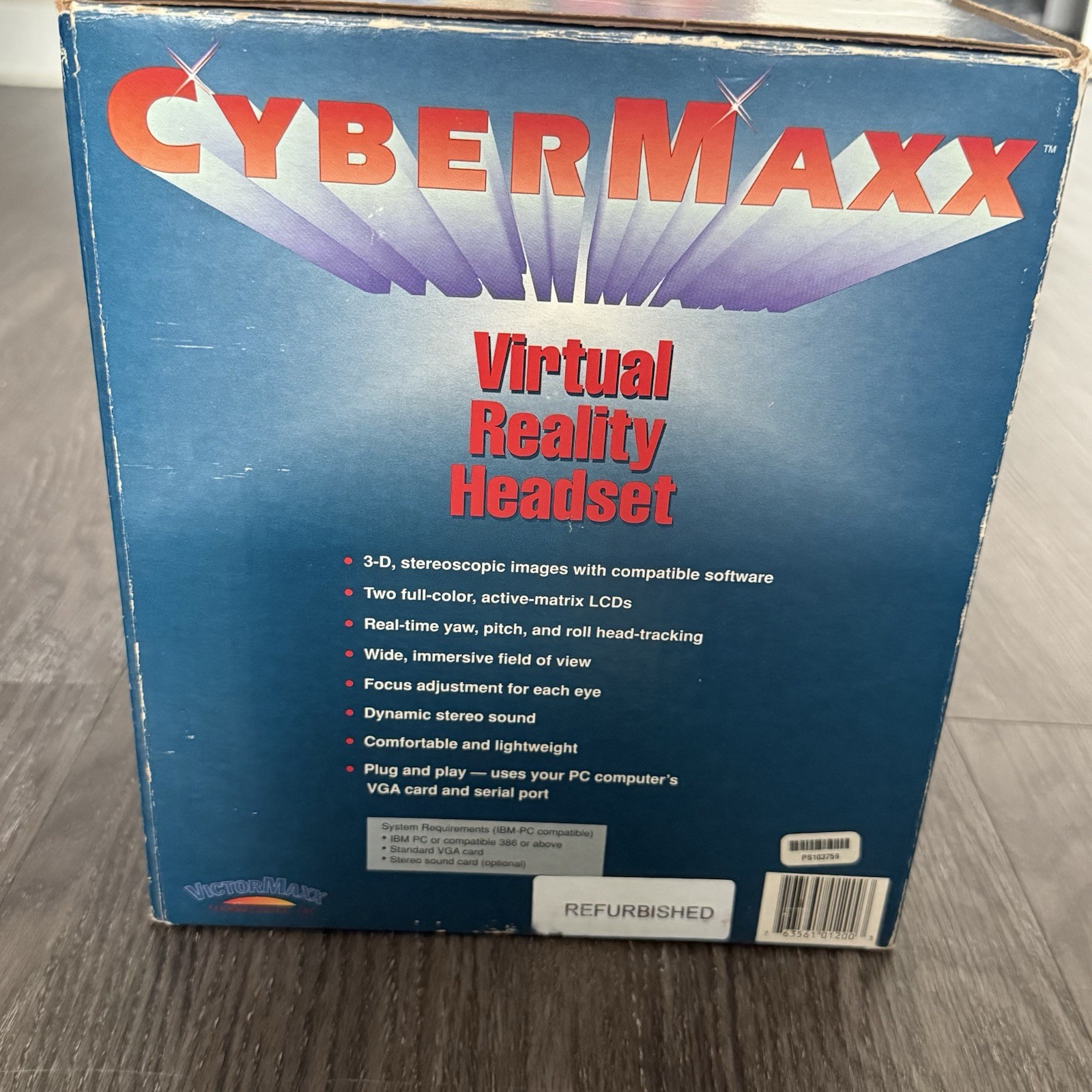 Cybermaxx Victormaxx Technologies VR Headset System – Tested & Working