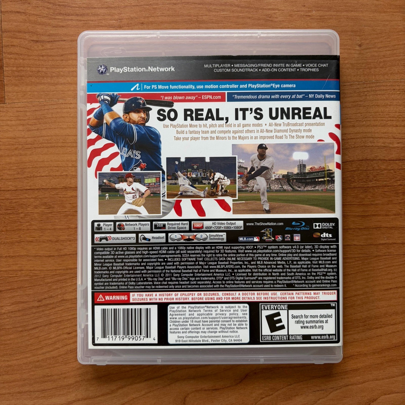 MLB 12 The Show (PlayStation 3) CIB Complete In Box Tested Working