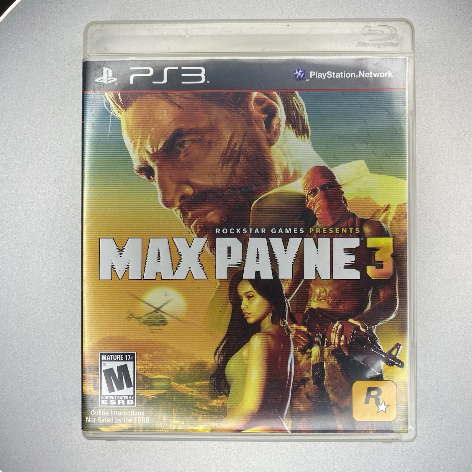 Rockstar Games Max Payne 3 PS3 PlayStation 3 – W/ Manual CIB – Excellent Copy