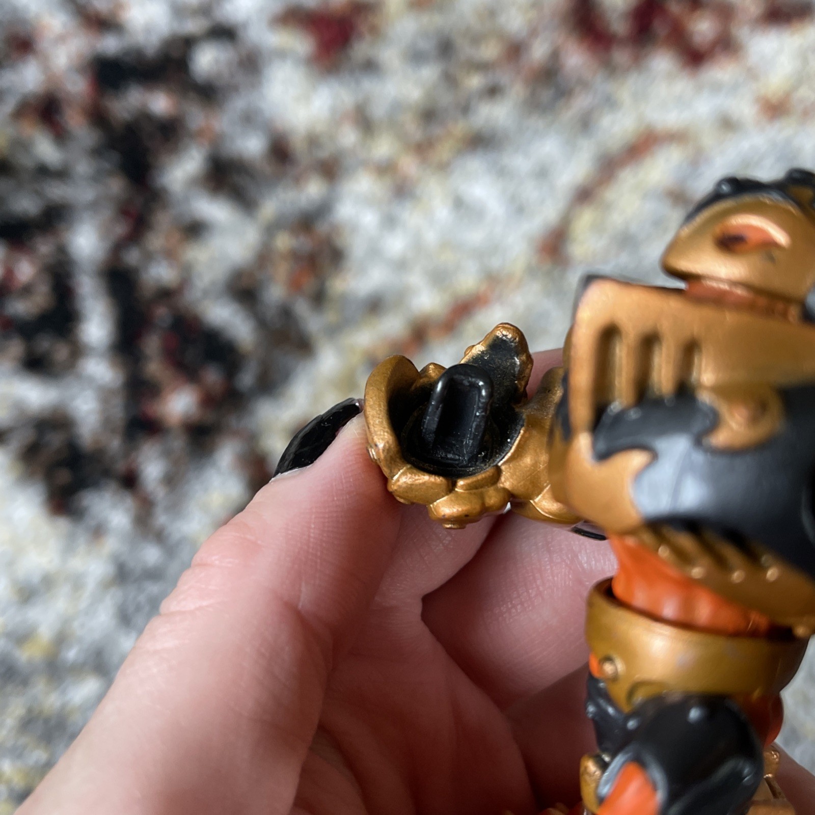 2013 Skylanders Swap Force Dark Blast Zone Swappable Figure Xbox PlayStation Wii