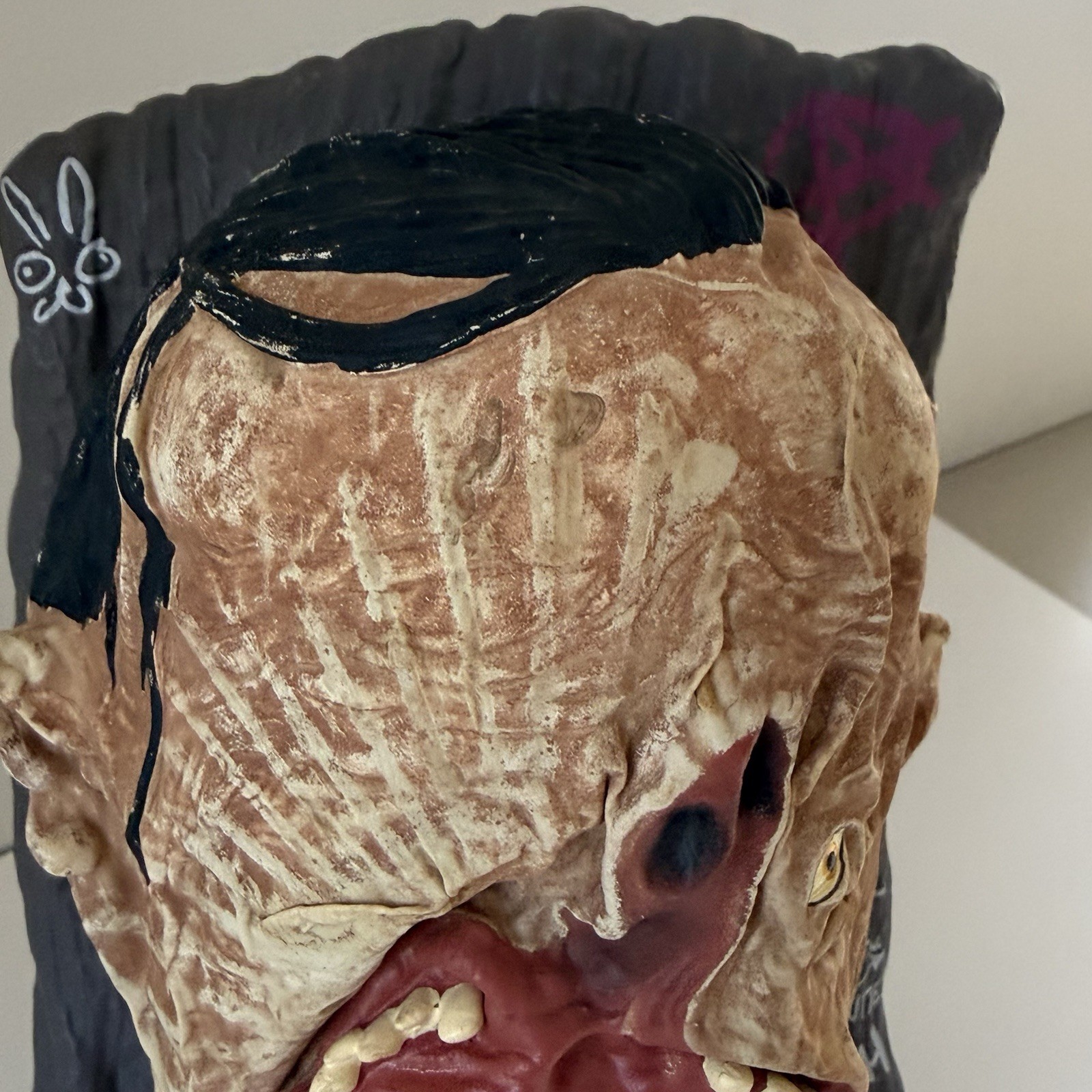 Ruckus The Crusher Talking Head Statue Collector’s Edition Rage 2 READ