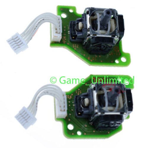 Left & Right Joystick Analog For Nintendo Wii U GamePad Controller With Cables