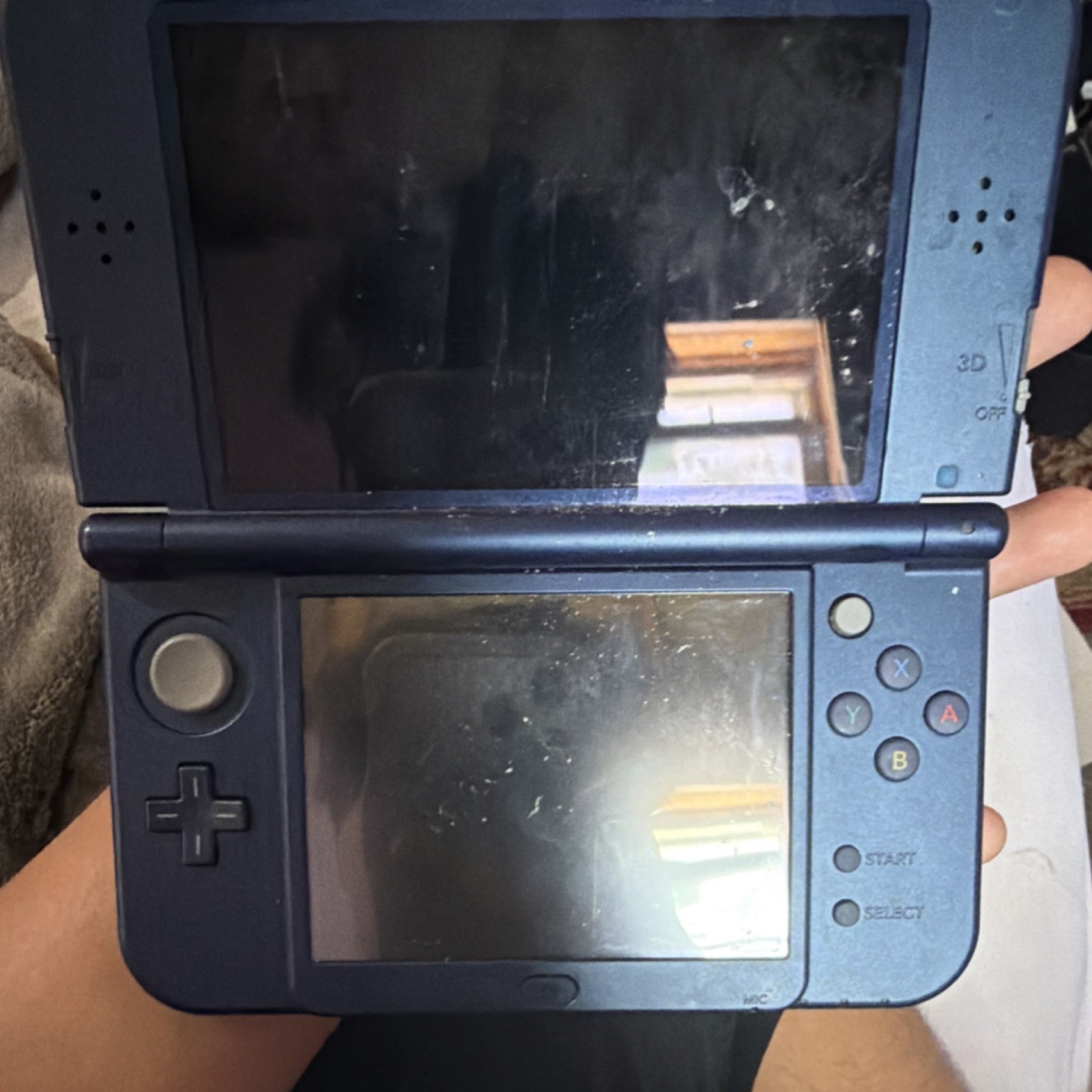 Nintendo 3DS XL Handheld System Purple 3D Capability 4GB Region Free