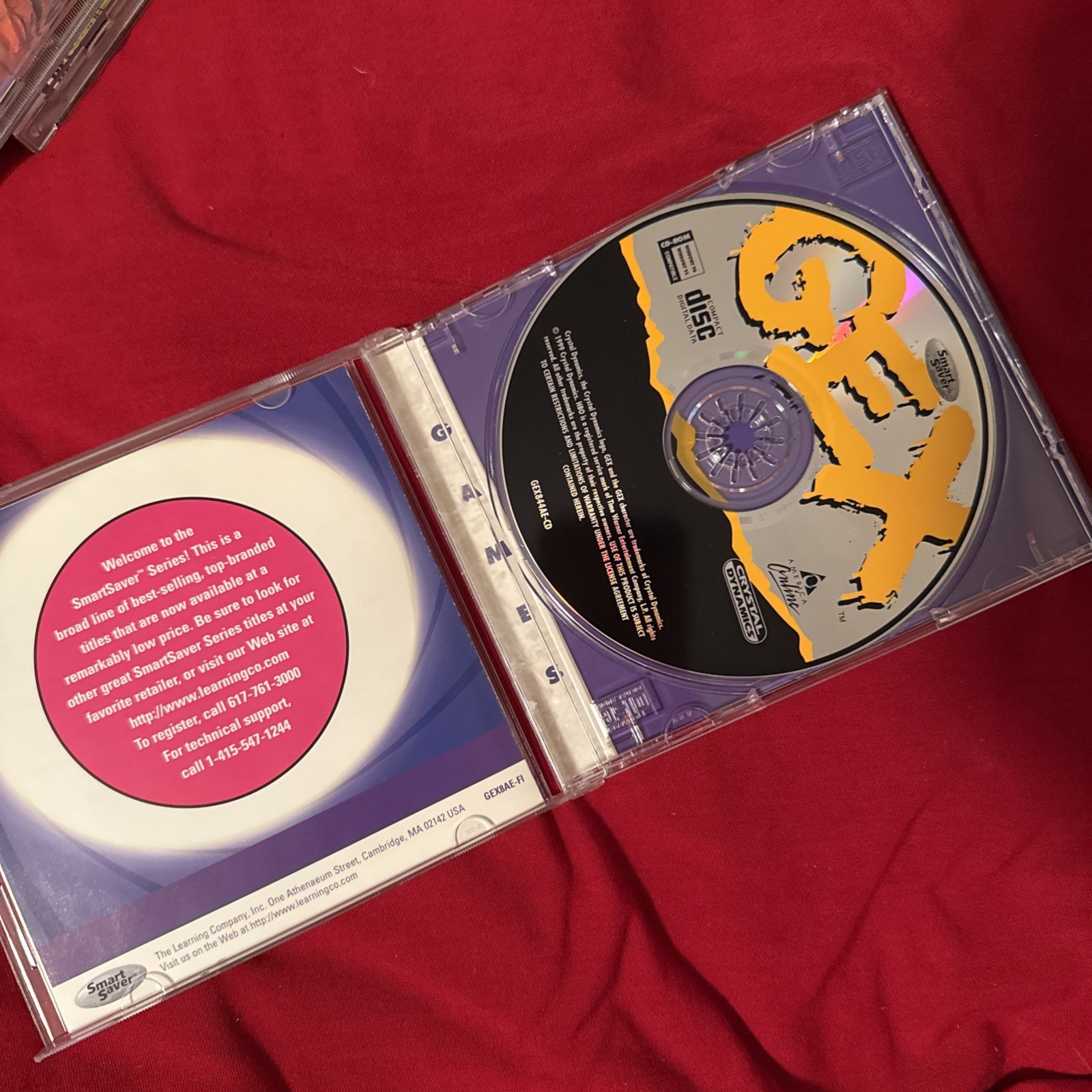 GEX (PC, 1999) Windows 95/ 98 CD-ROM PC Vintage Rare Game