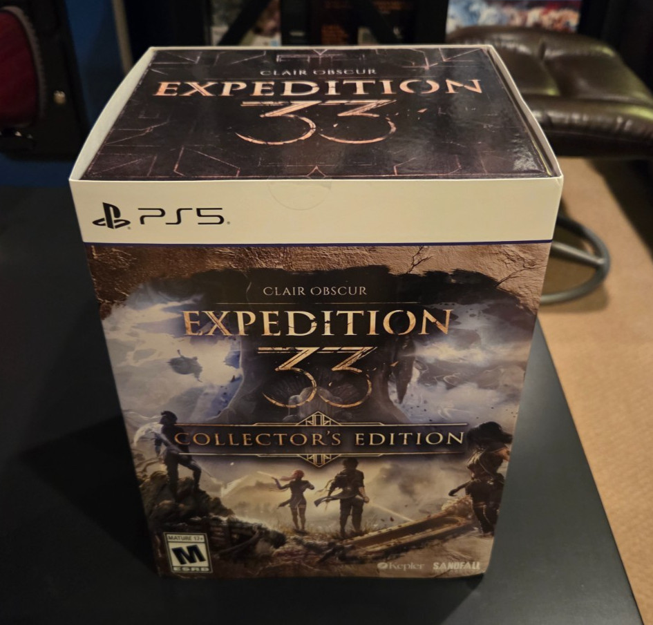 NEW Clair Obscur Expedition 33 Gamestop Exclusive Collector’s Edition, PS5