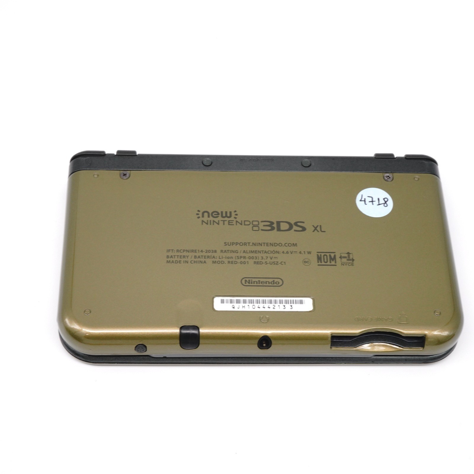 Nintendo NEW 3DS XL LL Gold Console w/ Extras (USA Seller)