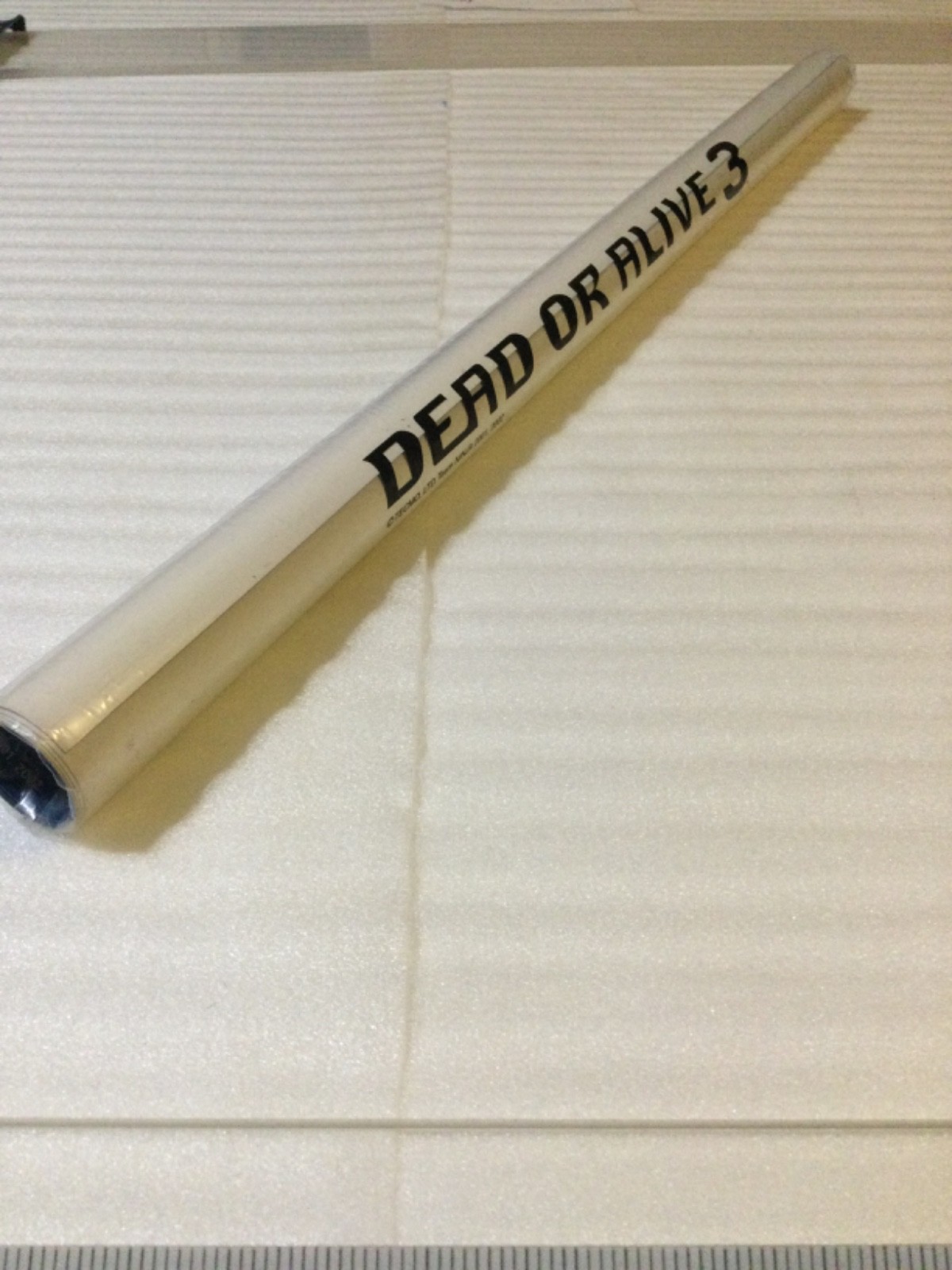 DEAD OR ALIVE 3 Limited Promo Poster Display + Bag RARE Xbox Tecmo Itagaki DOA
