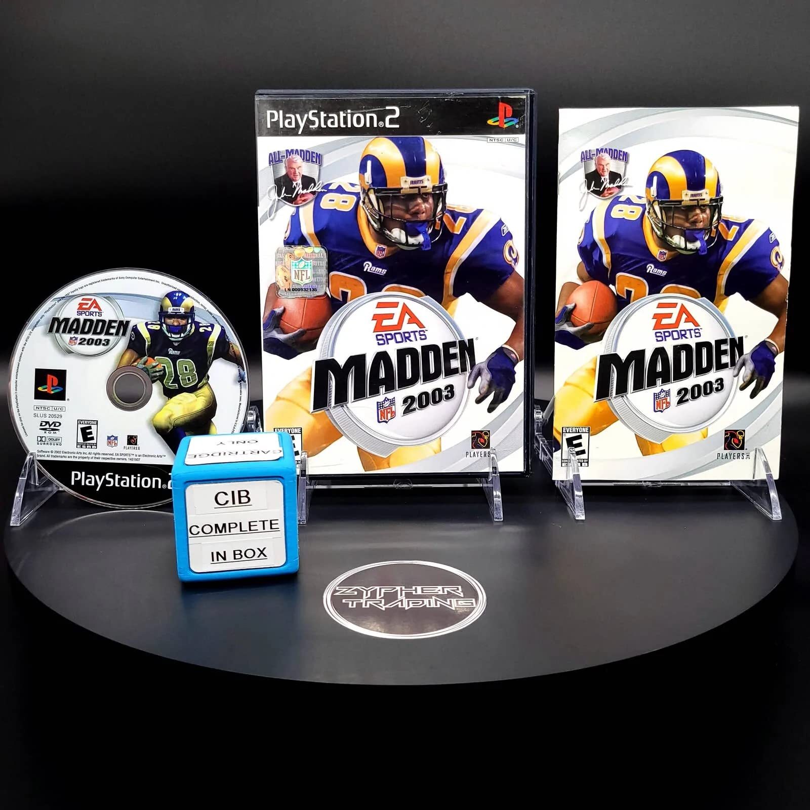 Madden NFL 2003 – PlayStation 2 [video game]