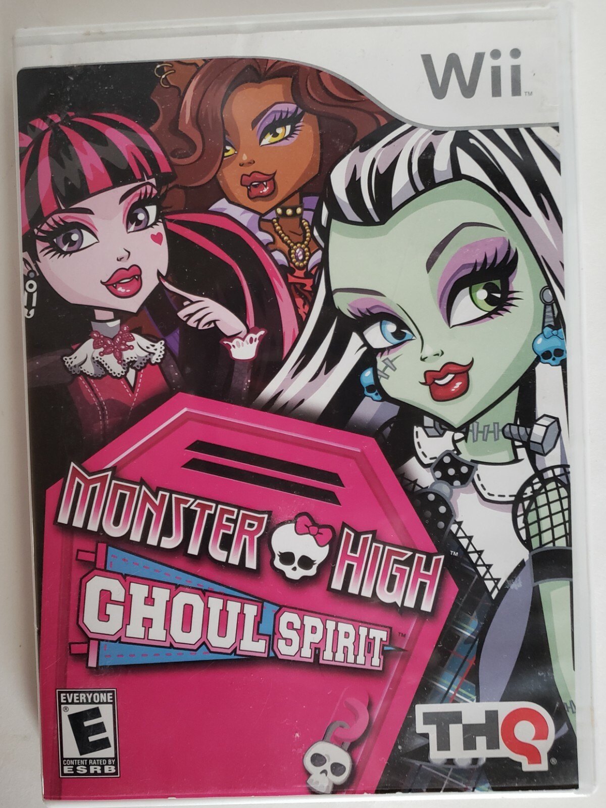 Wii Monster High Ghoul Spirit Game Entertainment Comic Mischief