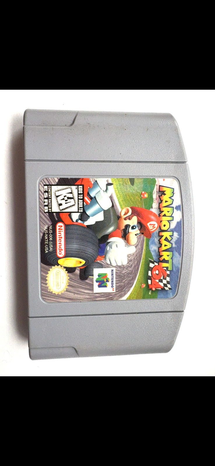 Mario Kart 64 (Nintendo 64, 1997) — Authentic!