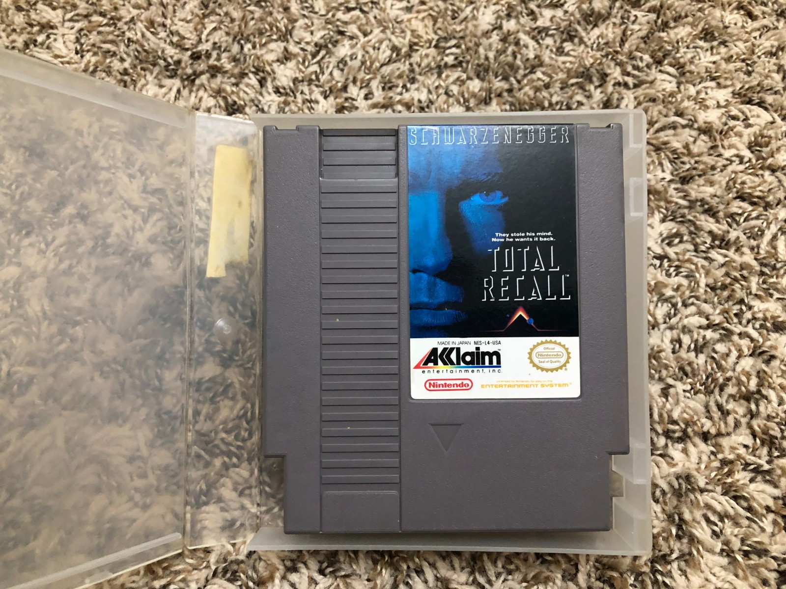 Total Recall (Nintendo Entertainment System, 1990) Original Game & Manual Tested