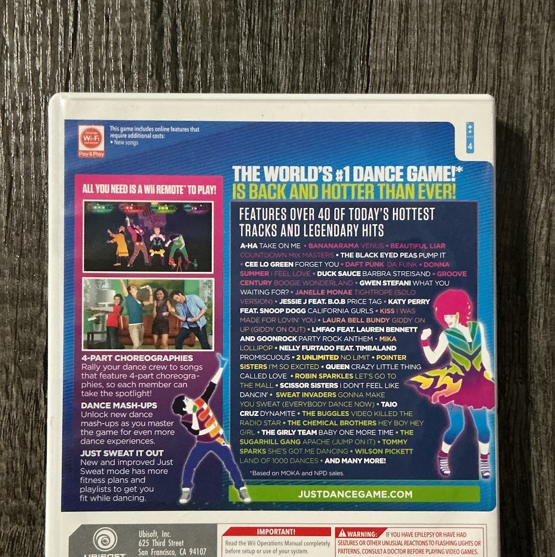 Just Dance 3 (Nintendo Wii, 2011) Complete in Box Tested & Working!